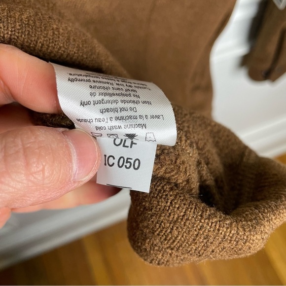 Mountain Khaki Old Faithful Brown Full Zip Sweater Jacket Mens L NWT - Picture 5 of 9